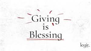 Legit: Giving Is Blessing
