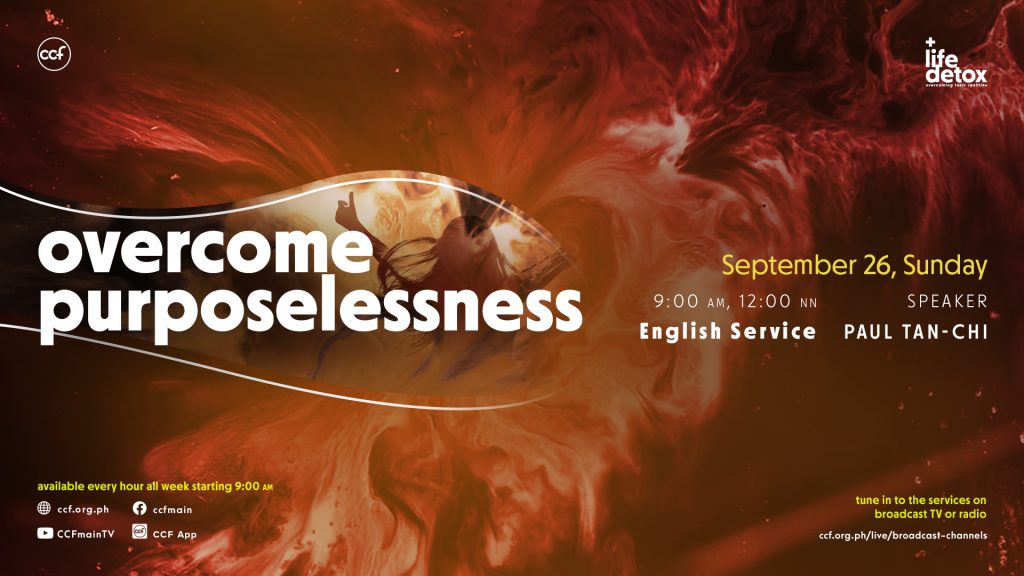 Overcome Purposelessness