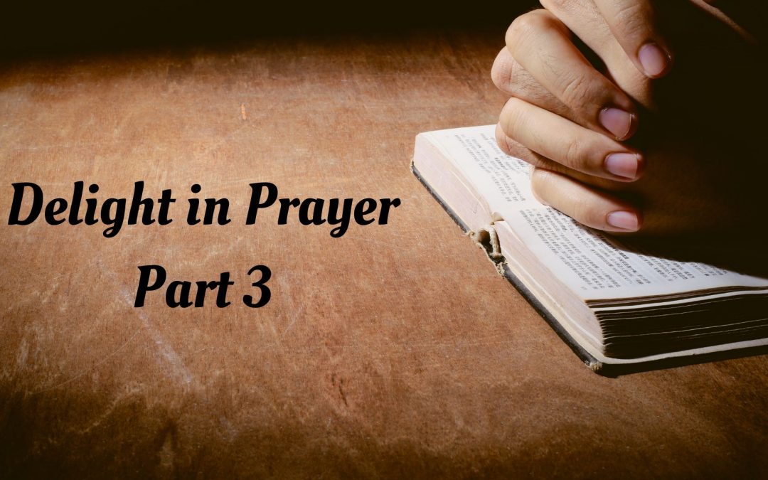 Delight in Prayer (Part 3)